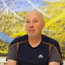 Colour photograph of Keith Salmon