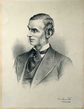 Wilson Fox. Lithograph.