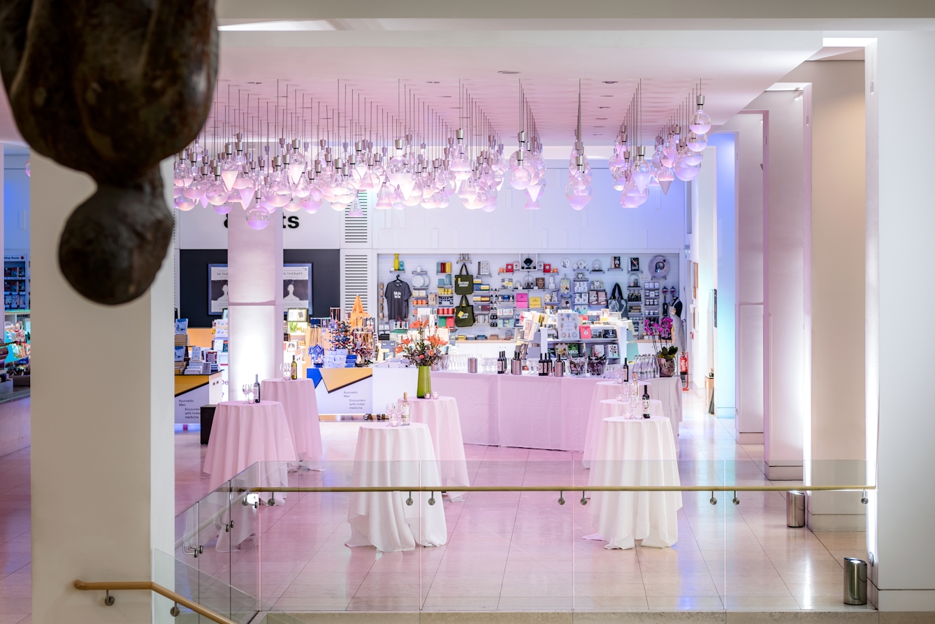 Photograph of the Atrium at Wellcome Collection.